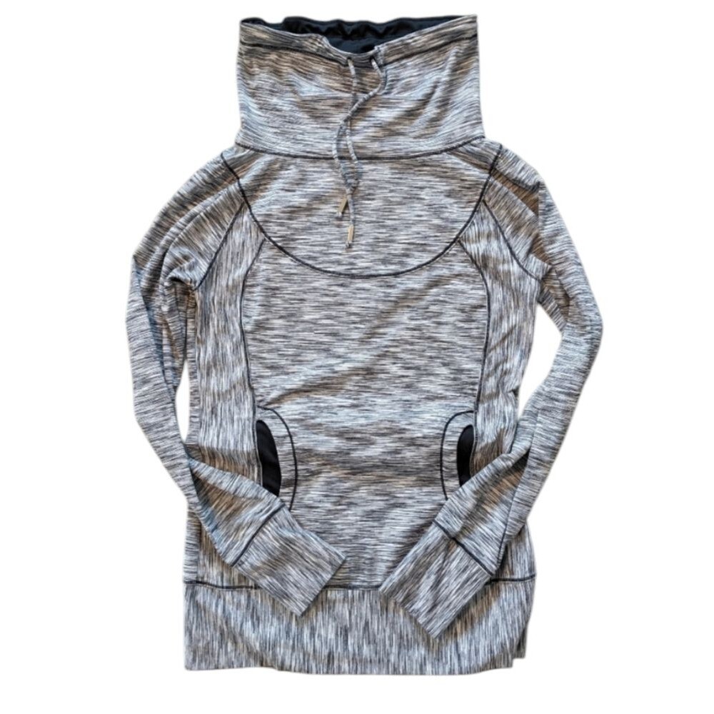 Prana Ember Cowl Neck Funnel Pullover Size Small